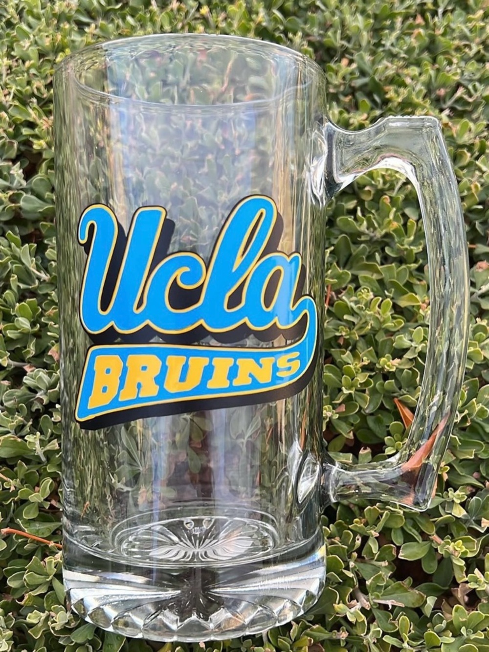 Ucla Bruins Glass Beer Mug - Blue and Gold Logo